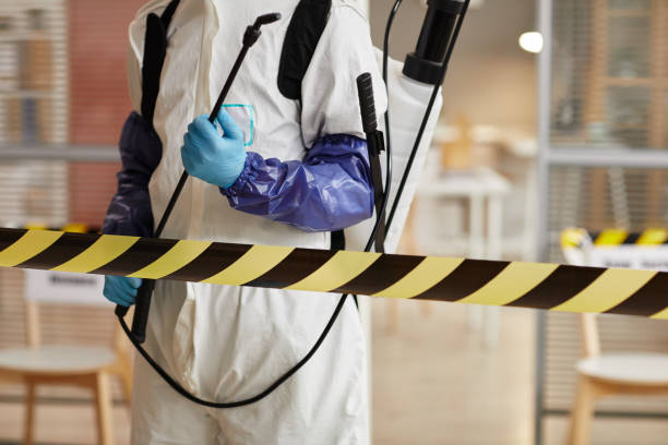Professional Blood Cleanup technician working in Pawnee, TX
